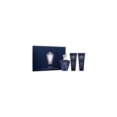 Afnan Turathi Blue Set cadou pentru Bărbați EDP 90 ml + 100 ml gel de duș + 100 ml balsam aftershave foto