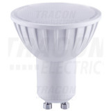 Sursa spot cu LED SMD, cu carcasa din material plastic SMDGU107CW 230 V, 50 Hz, GU10, 7 W, 450 lm, 6000 K, 120&deg;, EEI=A+