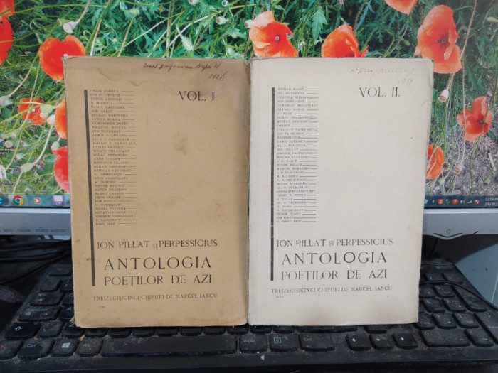 Ion Pillat și Perpessicius, Antologia poeților de azi, vol. I-II Buc. 1925-8 202