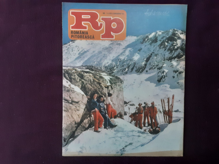 Revista Romania Pitoreasca Nr.1 - ianuarie 1982