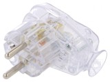 Conector Alimentare AC Tată 250V 16A Pe Cablu