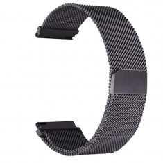 Curea otel inoxidabil Tech-Protect Milaneseband Samsung Galaxy Watch (46mm) Black foto