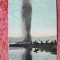 Carte postala, Campina, eruptia Sondei nr.65 Schela Bucea, 1907