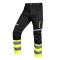 Pantaloni de lucru, reflectorizanti, negru si galben, model Hi-Vis, marimea M/50, NEO