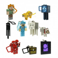 SET 10 x Breloc Minecraft, Creeper, Ocelot, etc... + Bratara CADOU !!