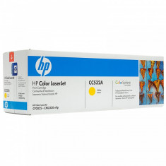 Toner CC532A yellow original HP CC 532A foto