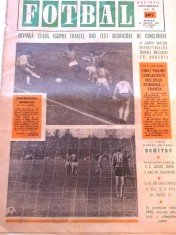 Revista &amp;quot;FOTBAL&amp;quot; 12.04.1972 (meciul Romania-Franta) foto