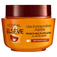 Masca pentru Par Uscat L?Oreal Paris Ulei Extraordinar, 300 ml, Masca Par Uscat, Masca pentru Par Uscat, Masca pentru Hidratare Par, Masca L?Oreal Par foto