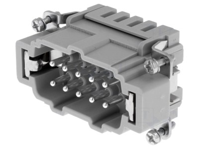Conector HDC 10 pini 10+PE, 16A foto