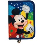 Penar Mickey Mouse si Casa Distractiei, 1 Fermoar, Rechizite Scoala, Licentiat, 21.5x14x3.5 cm
