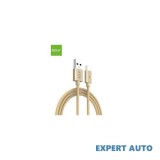 Cablu usb type c fast charge auriu golf cod: gc-76t Alta marca Alt model #7