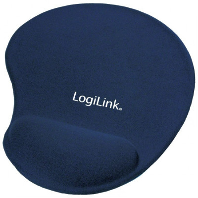 Mouse pad Logilink silicon albastru foto