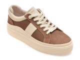 Pantofi sport ALDO maro, 14121879, din piele intoarsa si mterial textil