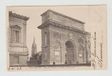 bnk cp Franta - Montpellier - Arcul de Triumf - circulata spre Romania 1903 ?