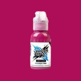 Tus Tatuaje World Famous 30ml: Fuchsia &amp; Pink - Cerneala Tattoo Profesionala, Vegan, Pigment Intens, Aplicare Usoara, Vindecare Rapida