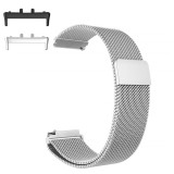 Curea tip Milanese Loop, compatibila Samsung Fit3, Silver