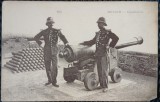 Fotografie tip Carte Postala, Militari ai Pazei de coasta, Monaco, inceput de secol XX