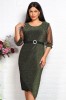 Rochie cu insertii stralucitoare Dolce OliveMarimea