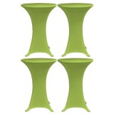 Cumpara ieftin Husă elastică pentru masă, 4 buc., verde, 60 cm