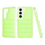 Husa pentru Samsung Galaxy S23 S911, Techsuit, Wave Shield, Verde