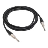 Cablu Audio Jack 6.3mm Mono Tata-Tata, 15m, Cupru, Chitara, Orga, Mixer, Microfon, Boxe