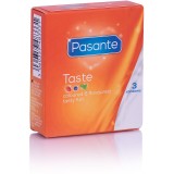 Pasante Taste Mix prezervative aroma Blueberry, Strawberry, Mint 3 buc