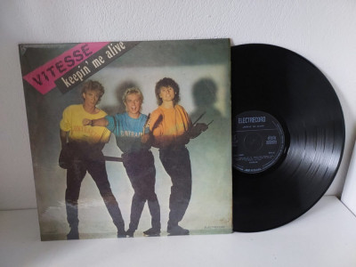 Disc placa vinil LP Vitesse - Keepin&amp;#039; Me Alive, Electrecord 1984 foto