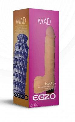 Vibrator Realist Mad Tower Multispeed Cyberskin 22.5 cm foto