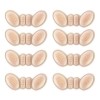 Set 8 branturi de calcaie pentru diverse tipuri de incaltaminte, Crem, Dactylion