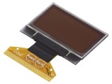 Afișaj OLED Grafic 1 128x64 Galben 26,7x19,26mm