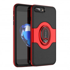 Husa Spate Ipaky Iring Magnetic iPhone 7 Plus / 8 Plus Rosu foto