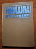 Romania atlas rutier - din anul 1981