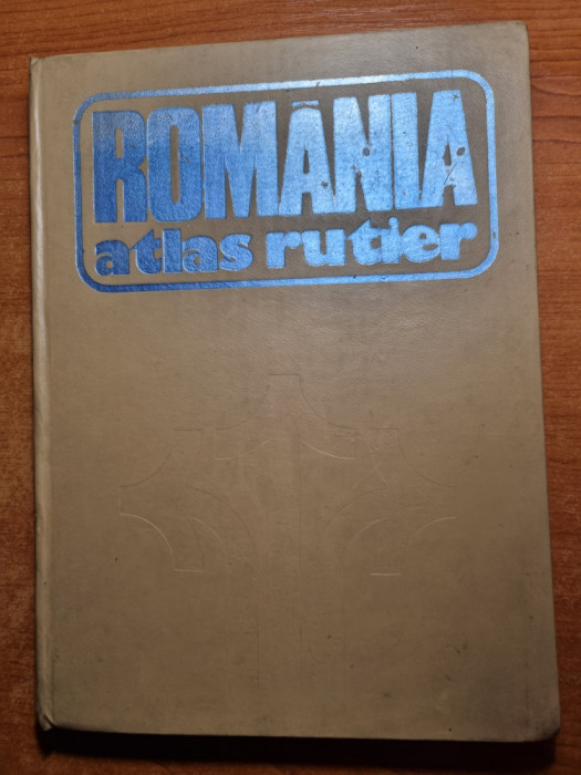 romania atlas rutier - din anul 1981