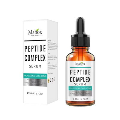 Ser Mabox Peptide Complex Ulei de Jojoba Aloe Vera Acid Hialuronic Vitamina E 30 ml foto