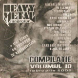 CD Heavy Metal Magazine Volumul 10 Februarie 2006, doar copertile, Rock