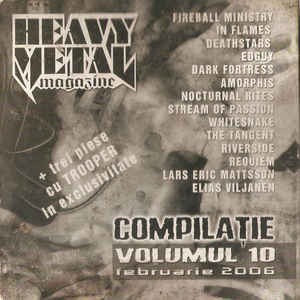 CD Heavy Metal Magazine Volumul 10 Februarie 2006, doar copertile foto