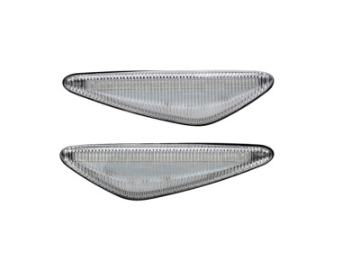 Set lampa semnalizare laterala MAZDA 5 (CR19), 05.2010-2013; Mazda 6 (GH), 11.2007-12.2012, dynamic indicator; LED; transparent; TUNING, foto