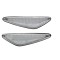 Set lampa semnalizare laterala MAZDA 5 (CR19), 05.2010-2013; Mazda 6 (GH), 11.2007-12.2012, dynamic indicator; LED; transparent; TUNING,
