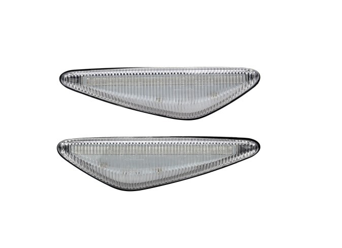 Set lampa semnalizare laterala MAZDA 5 (CR19), 05.2010-2013; Mazda 6 (GH), 11.2007-12.2012, dynamic indicator; LED; transparent; TUNING,