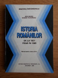 Mihai Manea, Bogdan Teodorescu - Istoria romanilor. De la 1821 pana in 1989