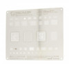 BGA Reballing Mechanic iSmt Steel Stencil iPhone X - Șablon Reflow Cip, Accesorii Reparații GSM