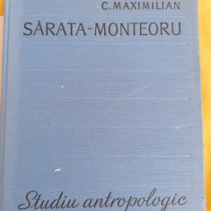 SARATA - MONTEORU - Studiu antropologic - C.Maximilian (1962, antropologie)