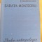 SARATA - MONTEORU - Studiu antropologic - C.Maximilian (1962, antropologie)