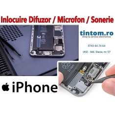 Inlocuire Difuzor &ndash; Microfon &ndash; Sonerie pentru orice model de IPHONE