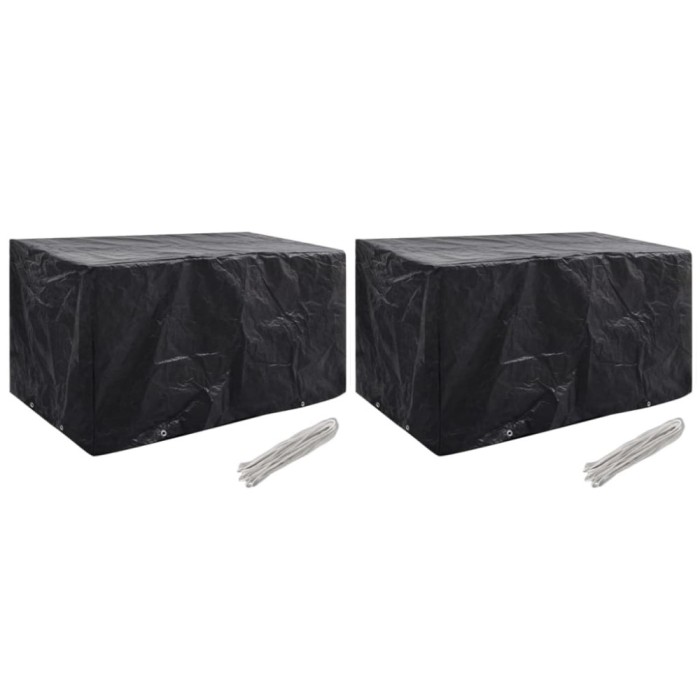 Gossi huse mobilier gradina, 2 buc., 8 ocheti, 180 x 70 x 90 cm