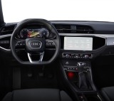 Folie Protectie Navigatie Audi Q3 2018+, Duragon, protectie Display Navigatie, silicon Transparent, Anti-zgarieturi, kit instalare