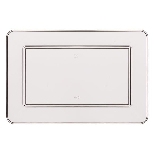 Tava servire Herum&reg;, din plastic, 37 x 24 cm, Transparent