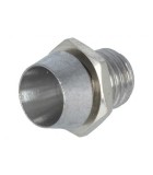 Montura pentru LED 3mm crom alama incastrat L2 8mm