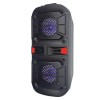 Boxa A48, 50 W, Lumini LED RGB, Bluetooth, SD, USB, Radio, Microfon si telecomanda