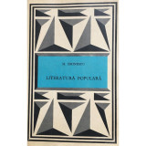 Carte M Eminescu - Literatura Populara